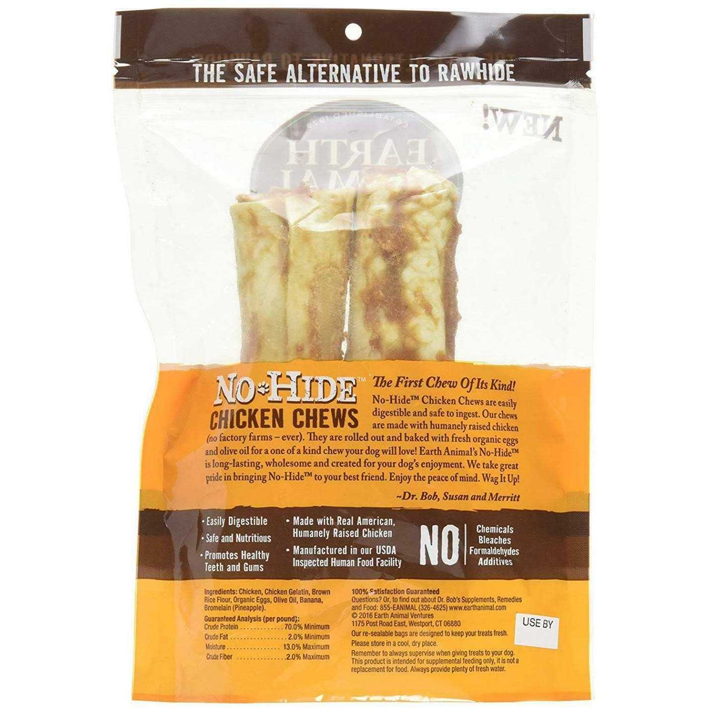 Earth Animal No Hide Chicken Chews - Nail Gallerys