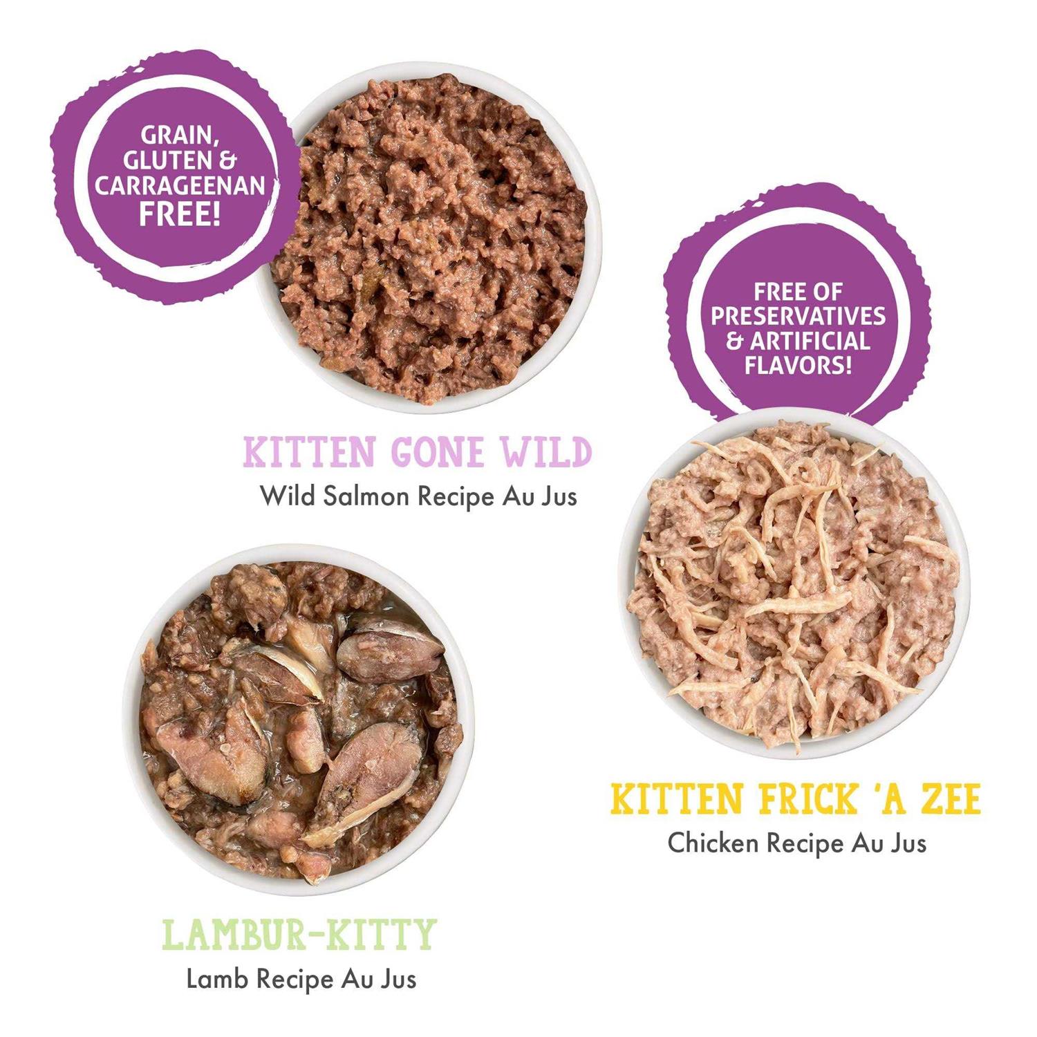 Weruva Cats in the Kitchen Kitten Zoomies Variety Pack - Nail Gallerys