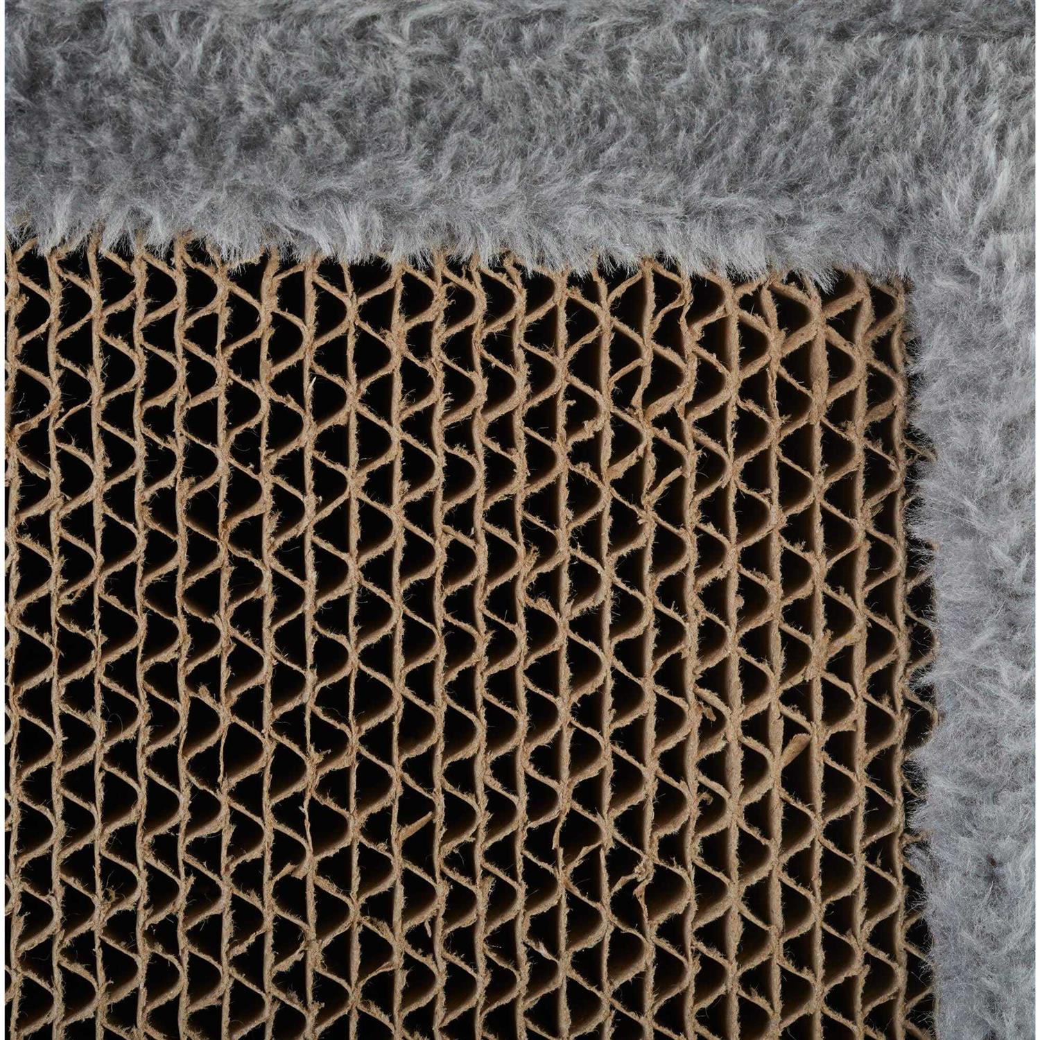 EveryYay Raised Runway Cat Scratch Post With Refillable Corrugated Cardboard - Nail Gallerys