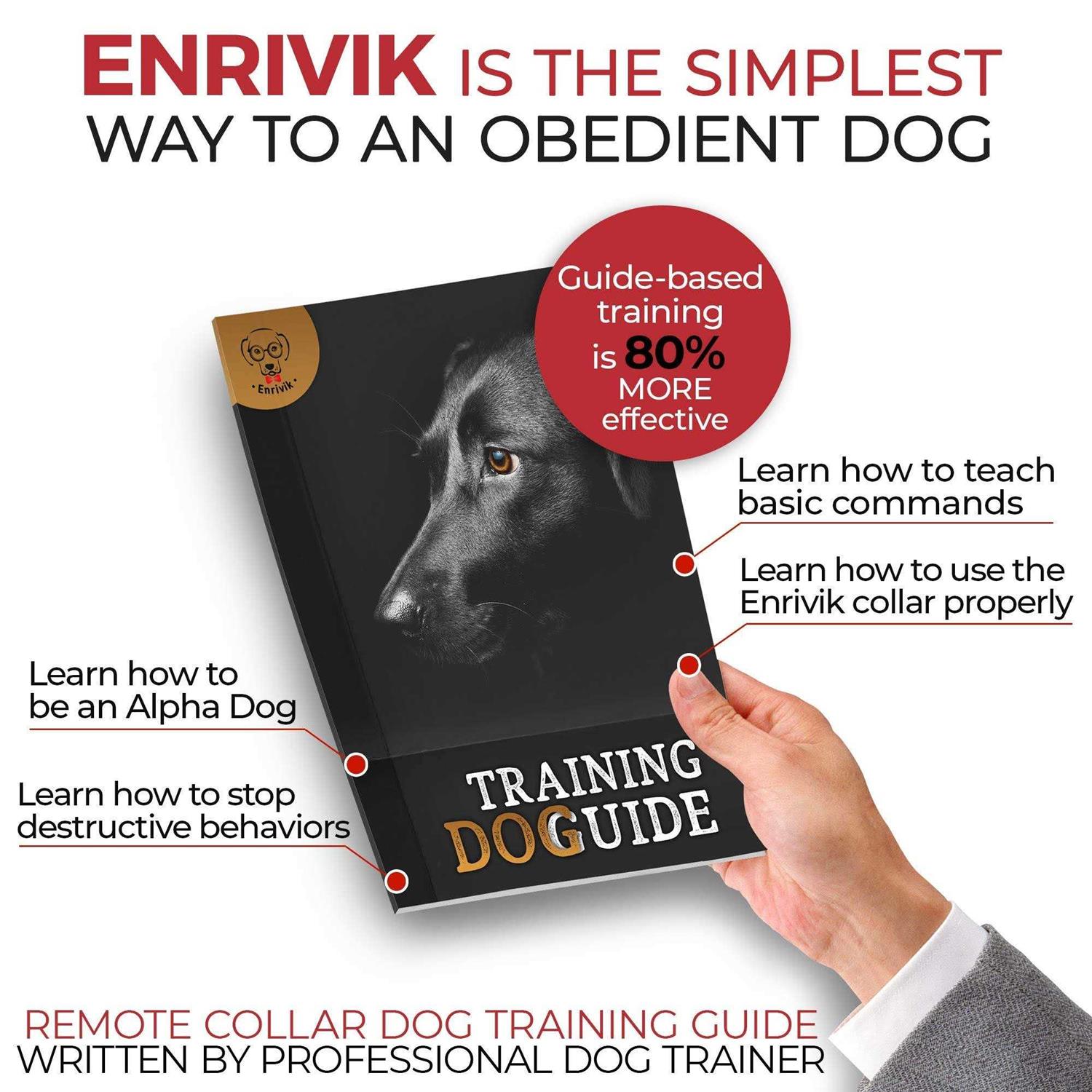 Enrivik Extra Small Size Dog Training Collar with Remote for Small Dogs 5-15lbs and Puppies with Shock - Nail Gallerys