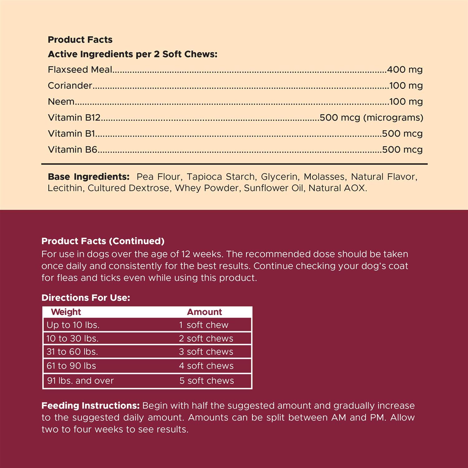 Chew + Heal Chewable Flea and Tick Prevention for Dogs - Nail Gallerys