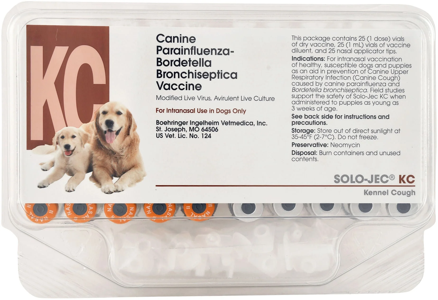 Solo-Jec KC (Kennel Cough) Intranasal Vaccine - Nail Gallerys
