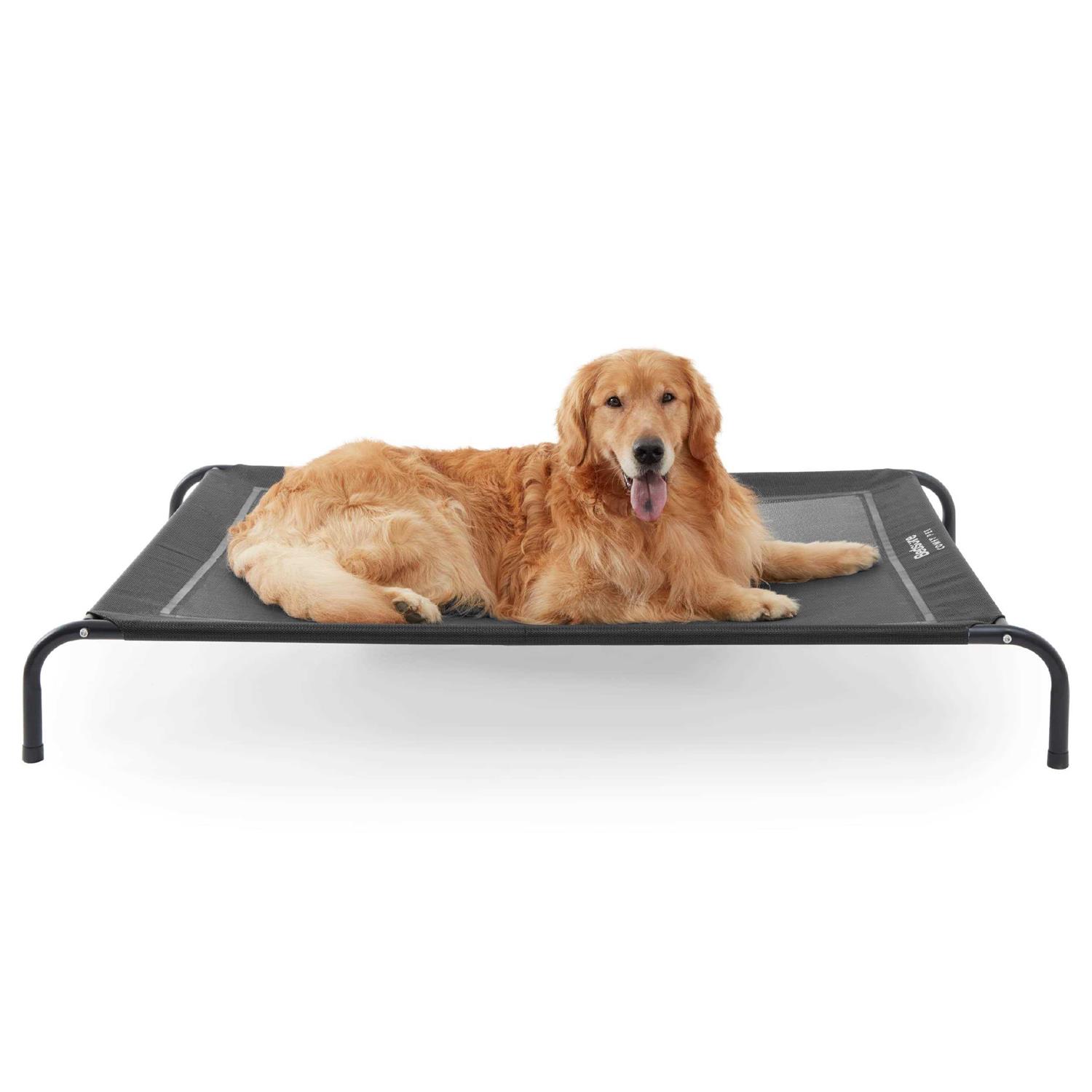 Bedsure Large Elevated Cooling Outdoor Dog Bed Raised Dog Cots Beds for Large Dogs - Nail Gallerys