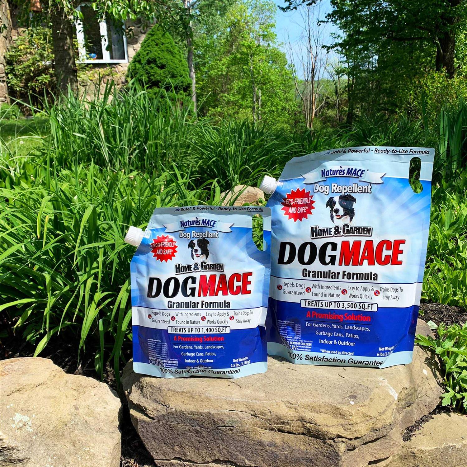 Nature’s MACE Nature’s MACE Dog Repellent 22LB / Treats 14,000 Sq. Ft. / Keep Dogs Out of Your Lawn and garden/Train Your Dogs to Stay Out of Bushes - Nail Gallerys
