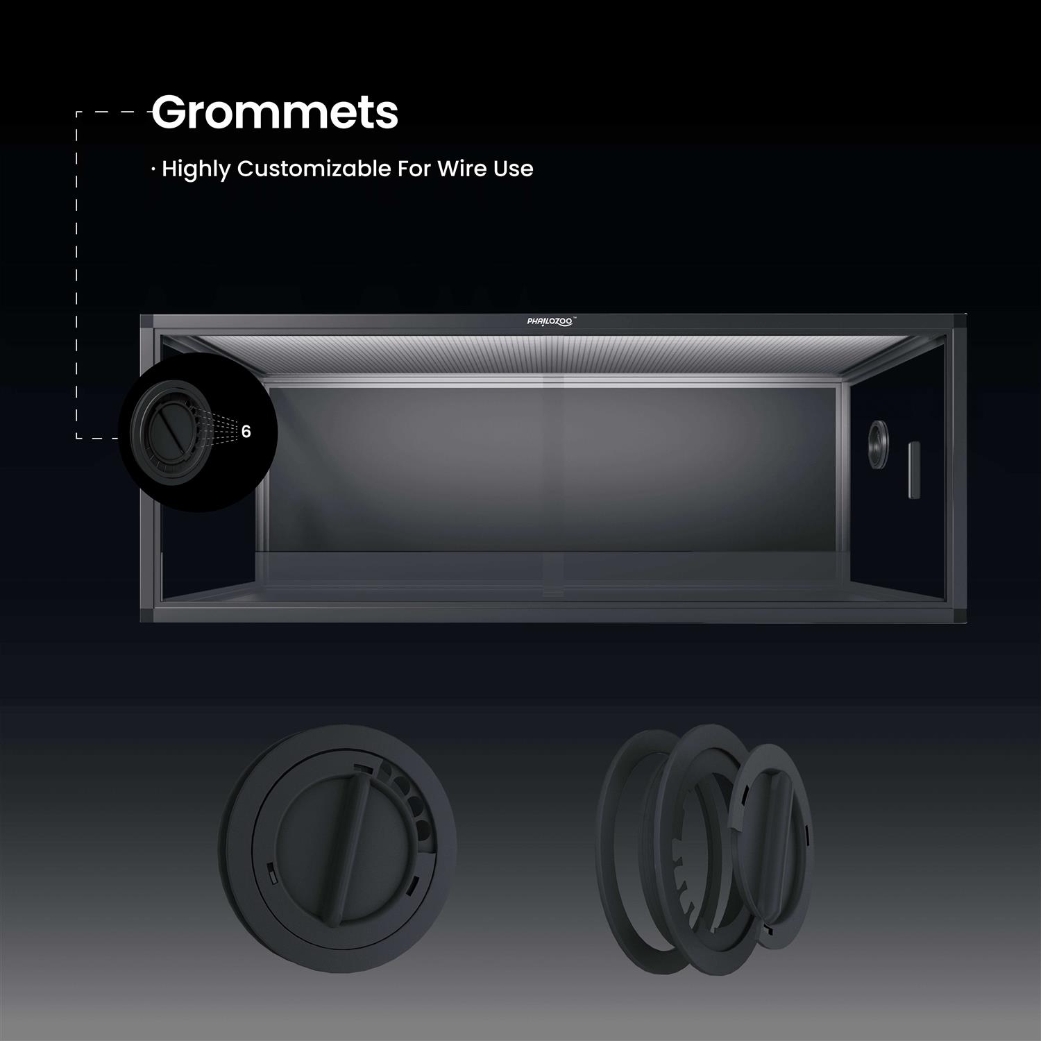 Phailozoo 85 Gallon Reptile Tank - Nail Gallerys