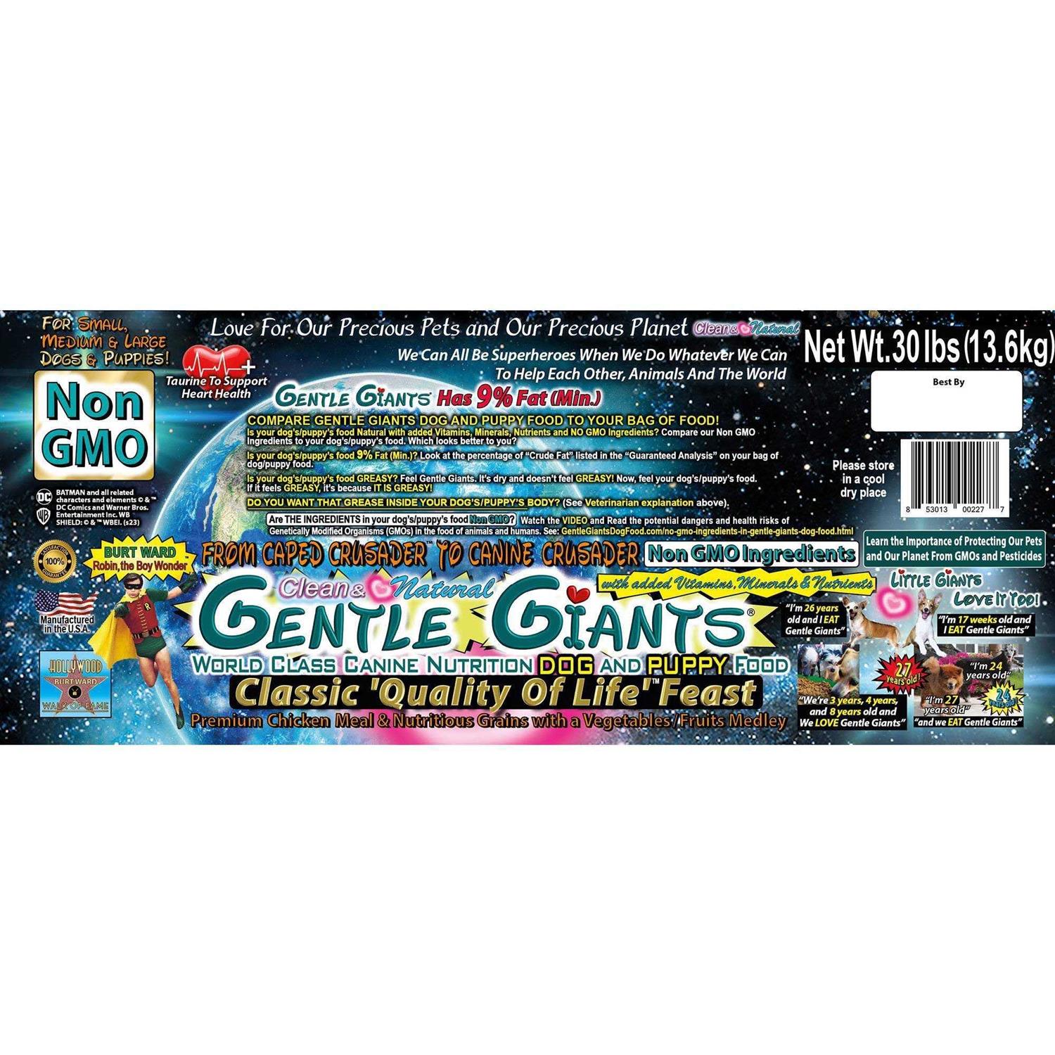 Gentle Giants Chicken World Class Dry Dog Food - Nail Gallerys