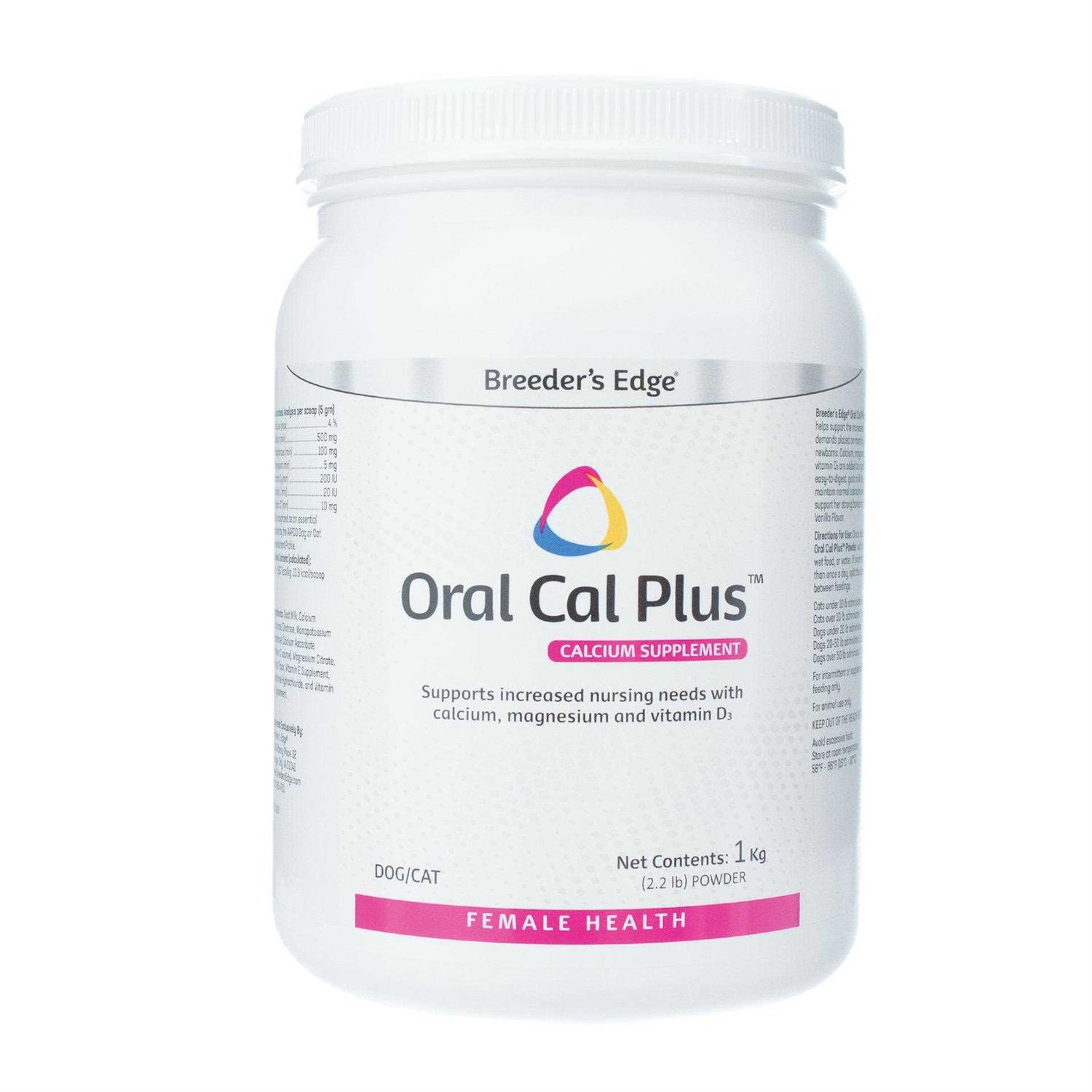 Revival Animal Health Breeder’s Edge Oral Cal Plus Powder for Dogs & Cats - Nail Gallerys