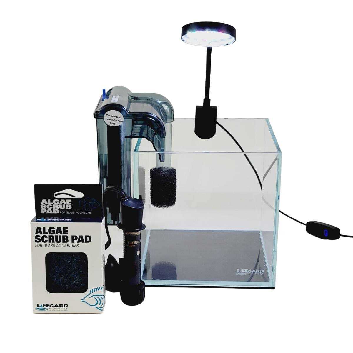 Lifegard Nano Cube Low Iron Ultra Clear Glass Tank - Nail Gallerys