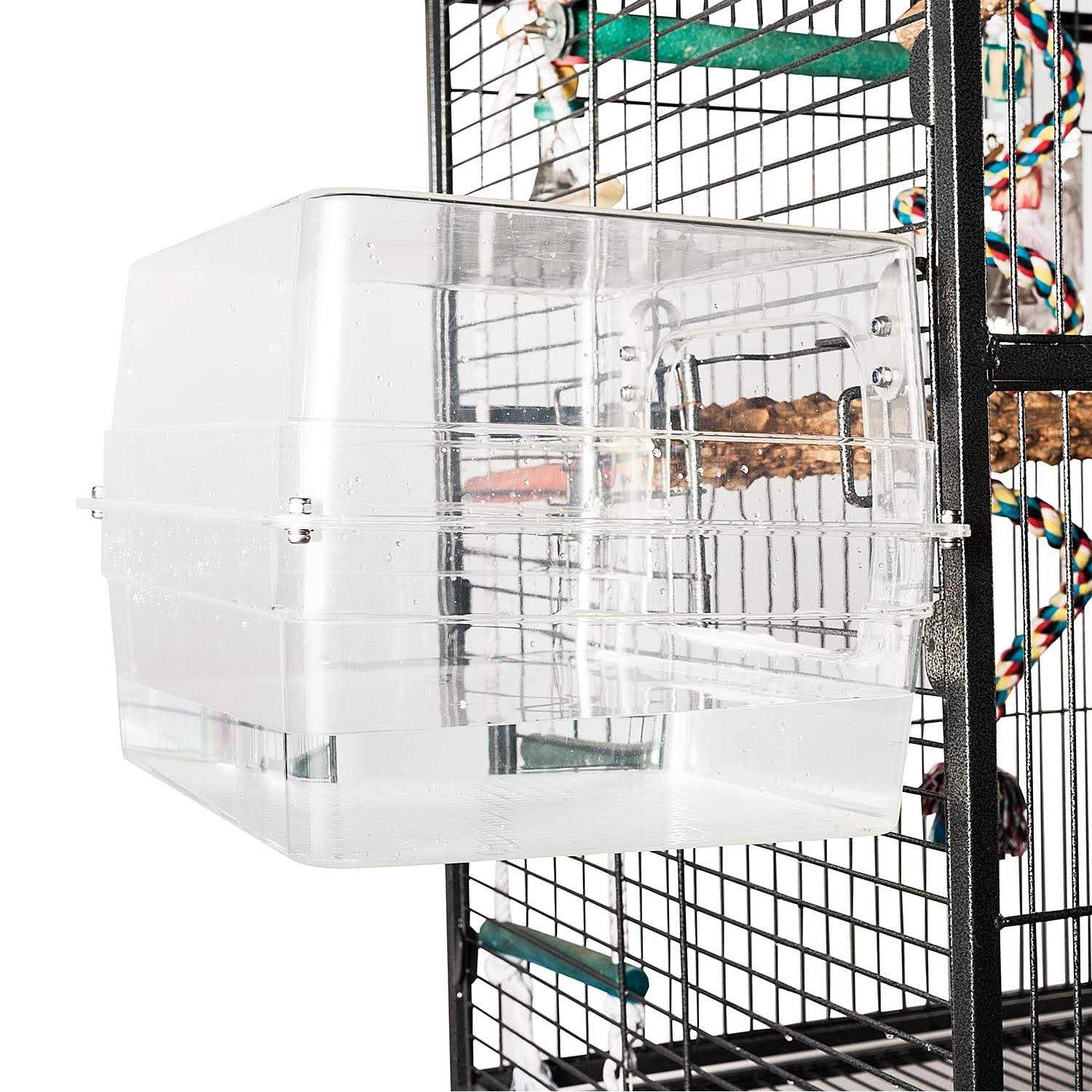 Colorday Large Bird Bath with Clear View - Nail Gallerys