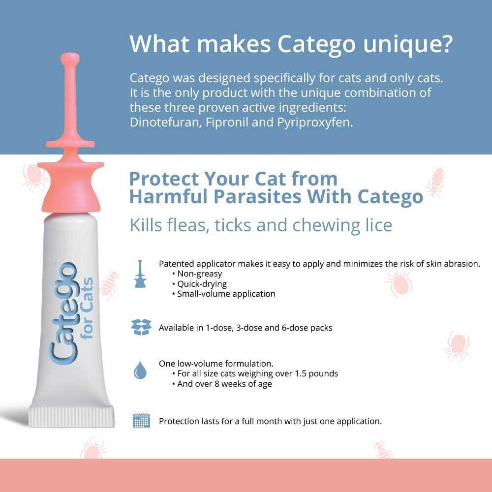 Catego Flea & Tick Treatment for Cats - Nail Gallerys