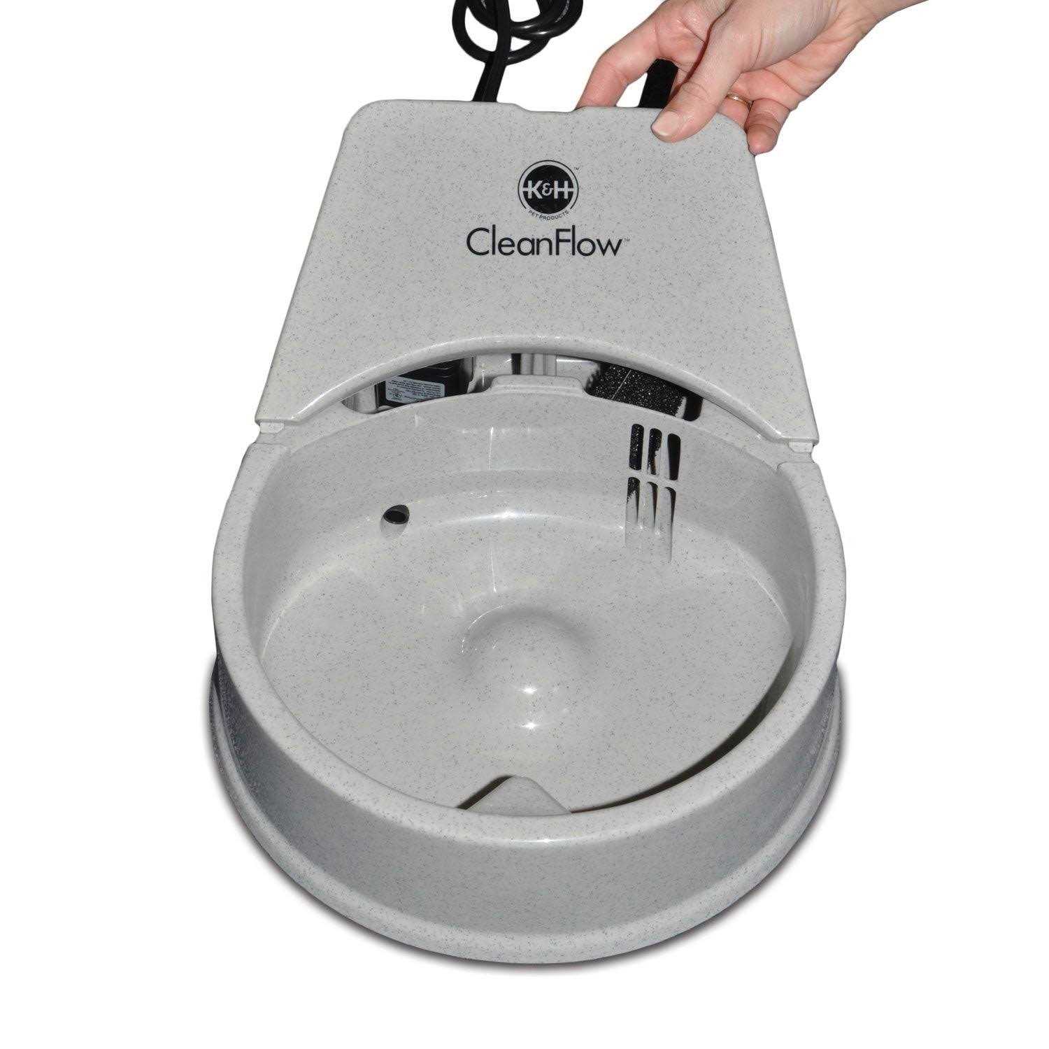 K&H Pet Products CleanFlow Filtered Water Bowl - Nail Gallerys