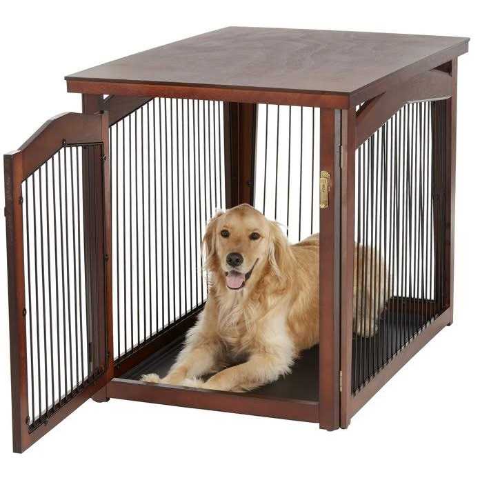 Merry Products 2-in-1 Crate and Gate - Nail Gallerys