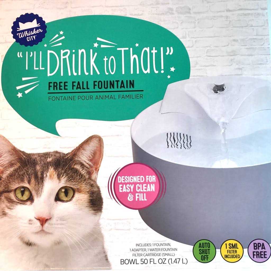 Whisker City Free Fall Cat Fountain - Nail Gallerys