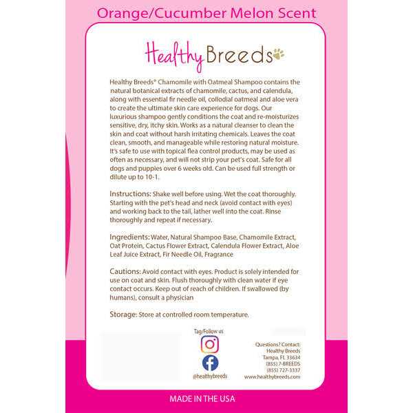 Healthy Breeds German Shepherd Chamomile Soothing Dog Shampoo - Nail Gallerys