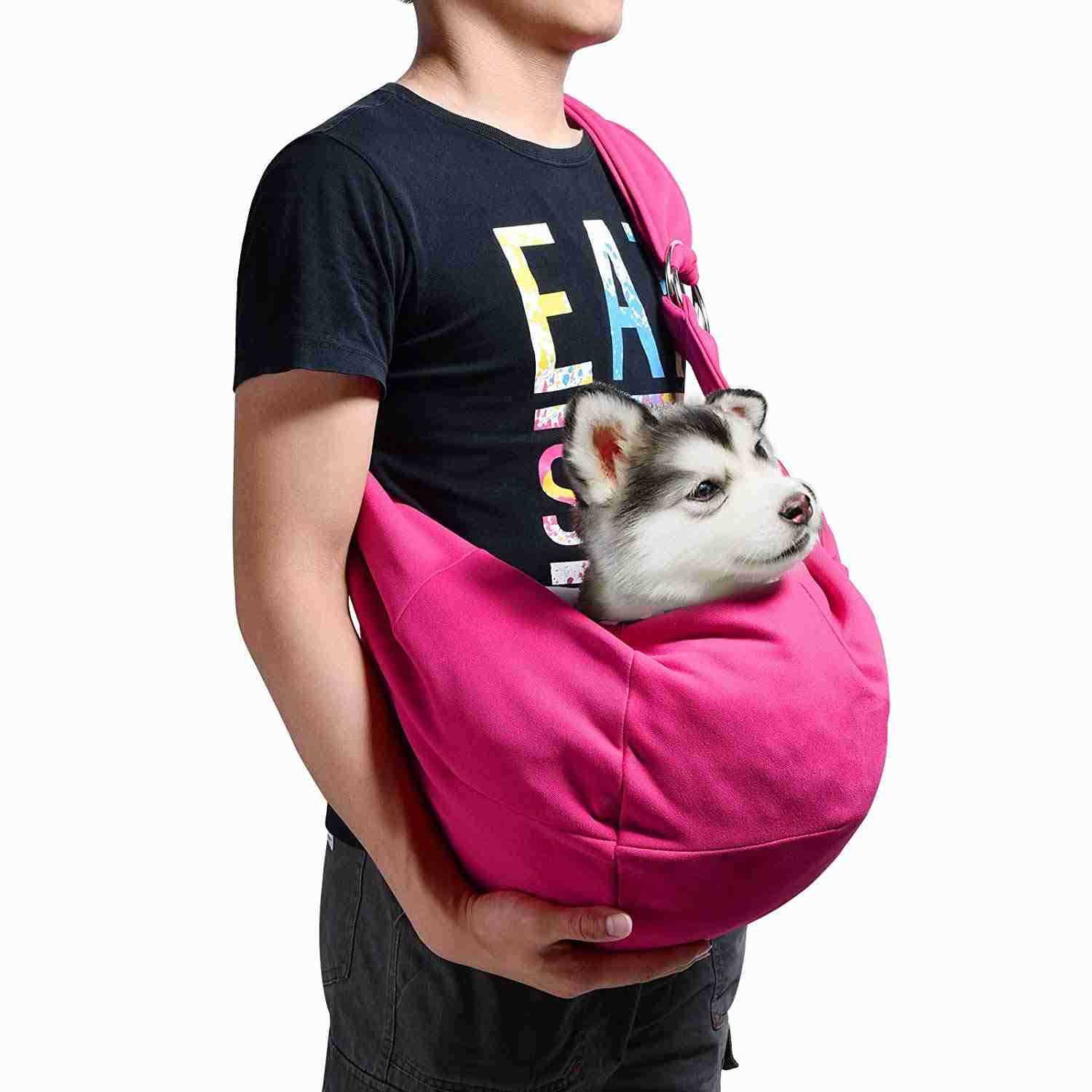 TOMKAS Dog Sling Carrier for Small Dogs Puppy Carrier for Small Dogs - Nail Gallerys