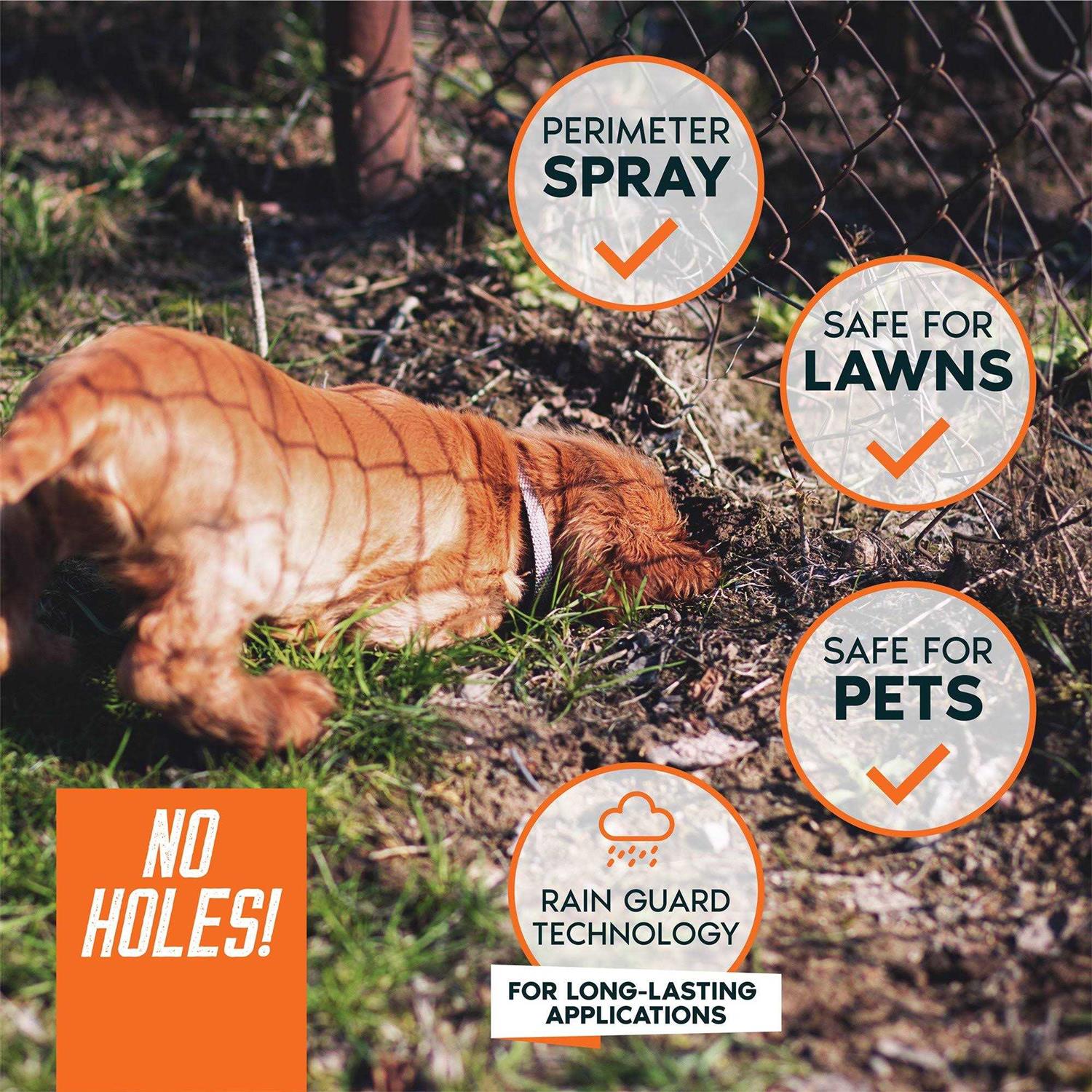 Zone Protects No Holes! Digging Dog Prevention Gallon with Trigger Sprayer - Nail Gallerys