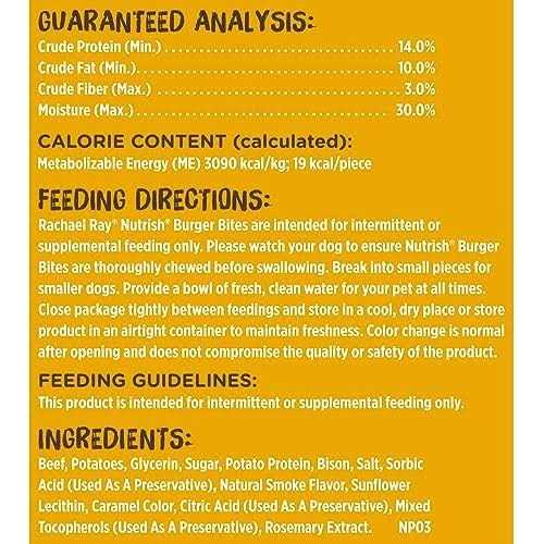 Rachael Ray Nutrish Burger Bites Dog Treats - Nail Gallerys