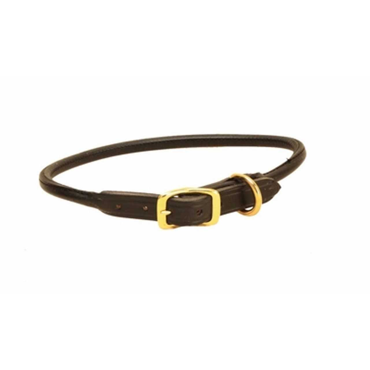 Tory Leather Rolled Leather Dog Collar - Nail Gallerys