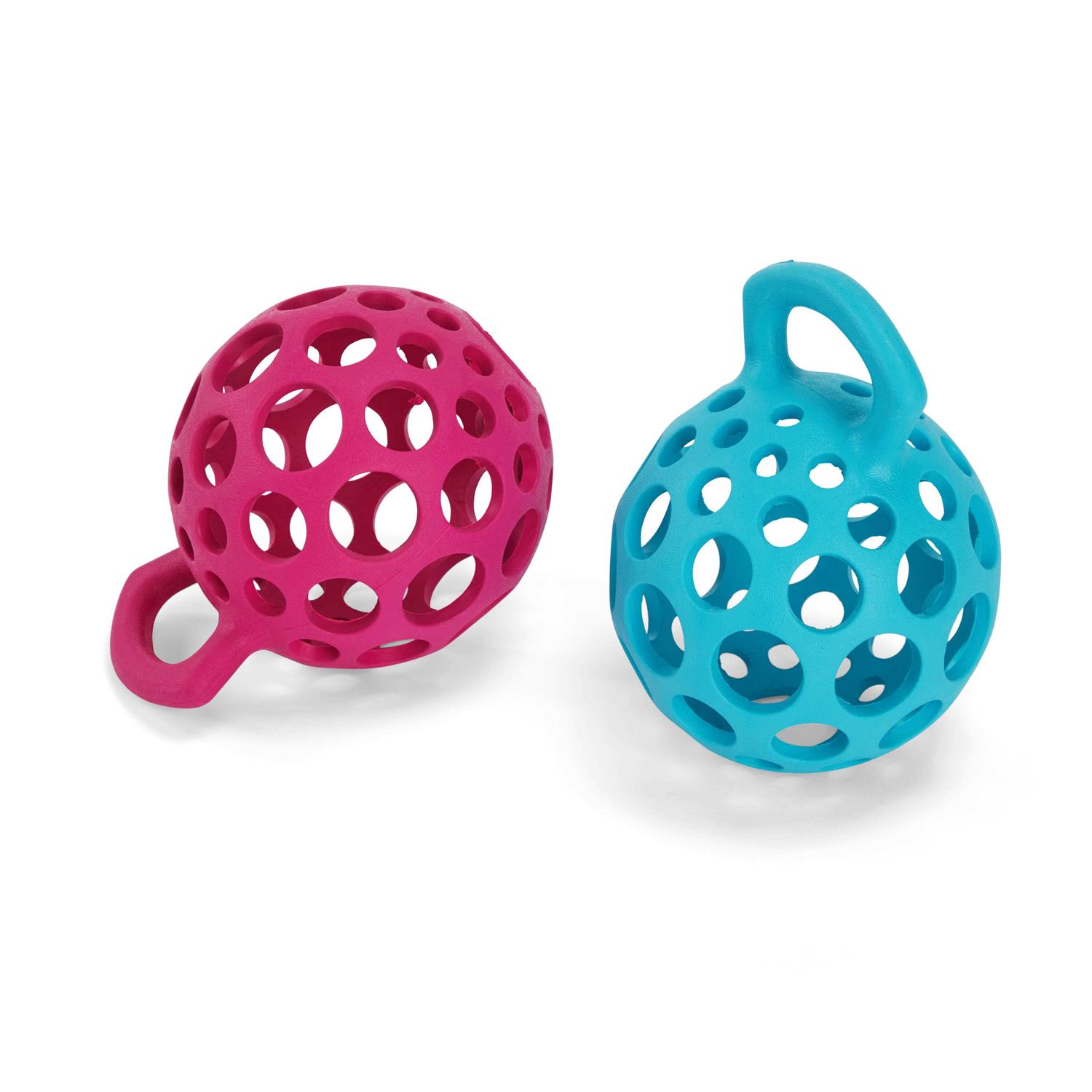 Leaps & Bounds Cage Ball with Handle Dog Toy - Nail Gallerys