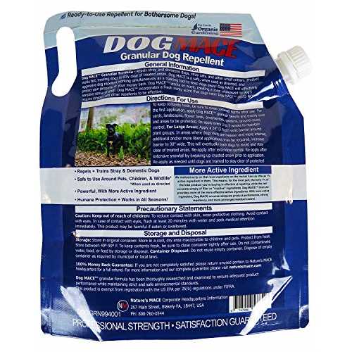 Nature’s MACE Granular Dog Repellents | Stops Dogs from Digging in Yard, Lawn, and Grass. Safe for Pets and Plants | Anti-Dig Dog Deterrent, 2.5 lb - Nail Gallerys