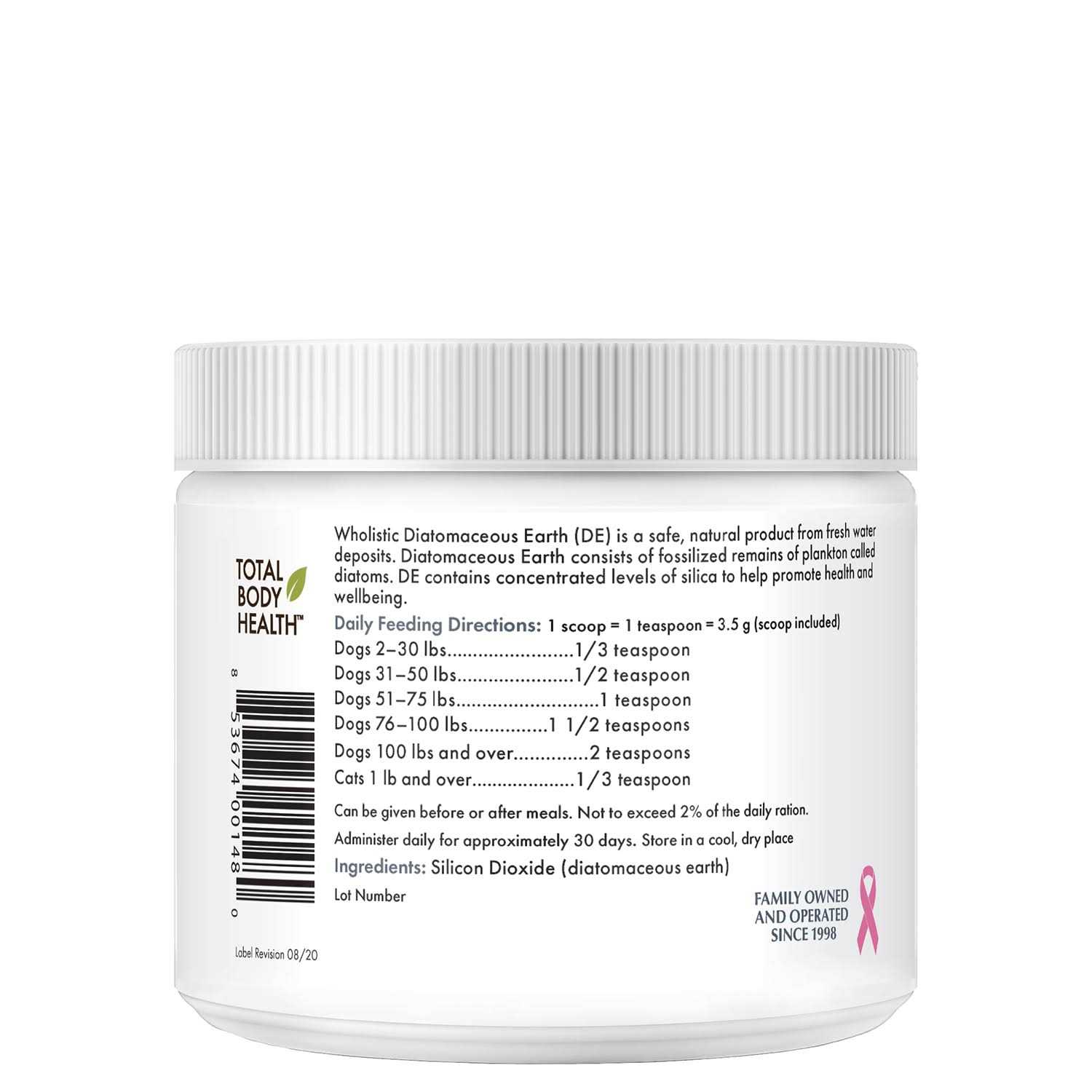 Wholistic Pet Organics Diatomaceous Earth for Dogs - Nail Gallerys