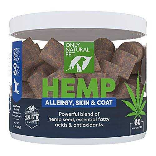 Only Natural Pet Hemp Allergy Skin & Coat Soft Dog Chews - Nail Gallerys