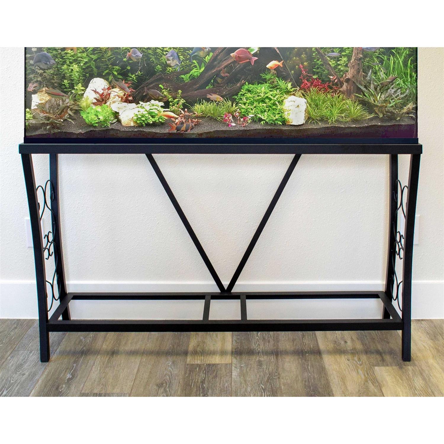 Aquatic Fundamentals Scroll Aquarium Stand - Nail Gallerys
