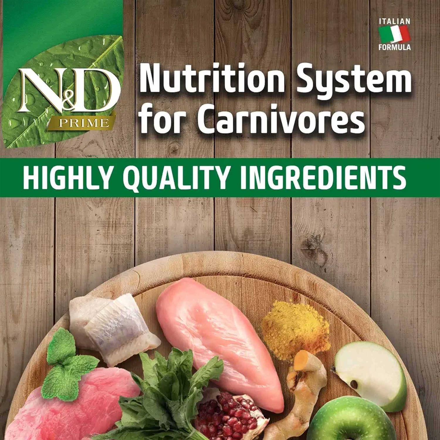 Farmina N&D Prime Cat Dry Food Chicken & Pomegranate Neutered - Nail Gallerys