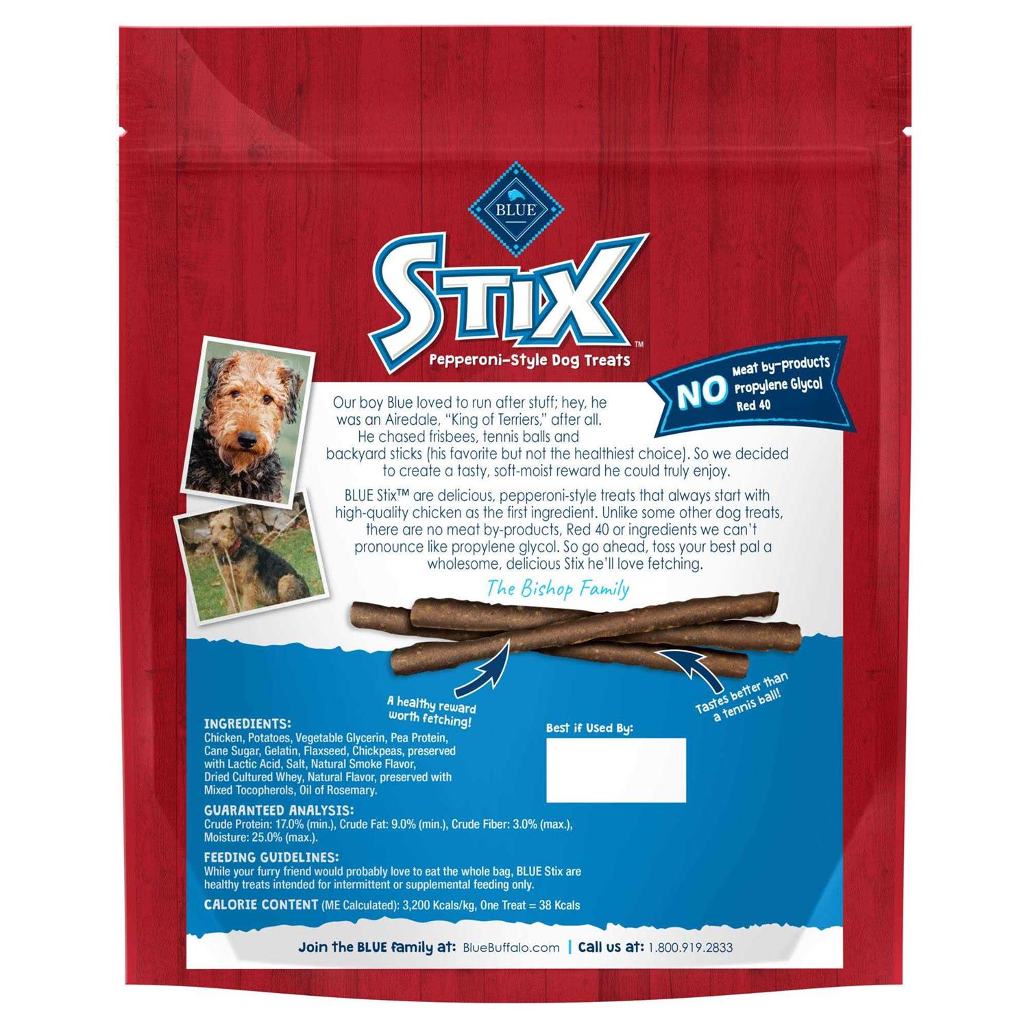 Blue Buffalo Stix Dog Treats - Nail Gallerys