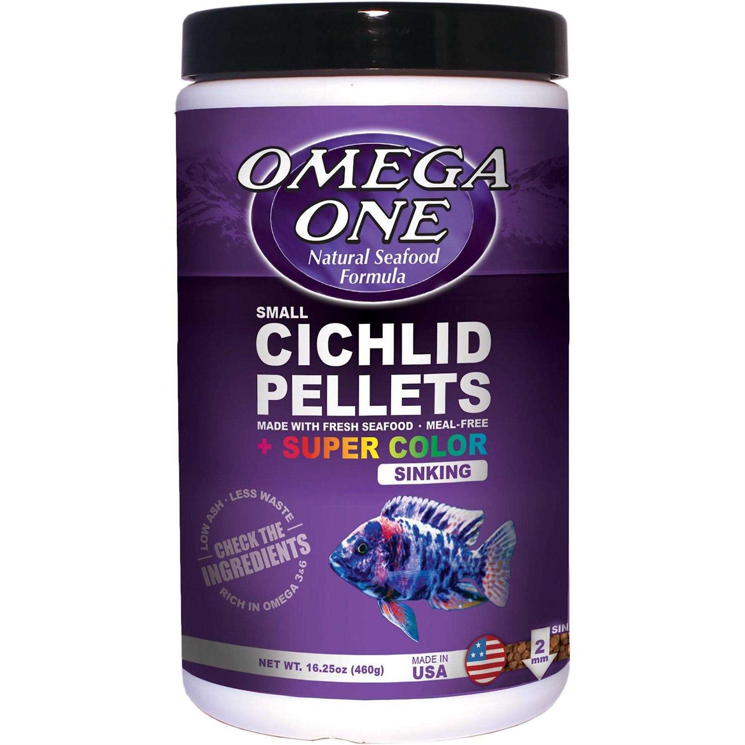 Omega One Super Color Sinking Cichlid Pellets - Nail Gallerys