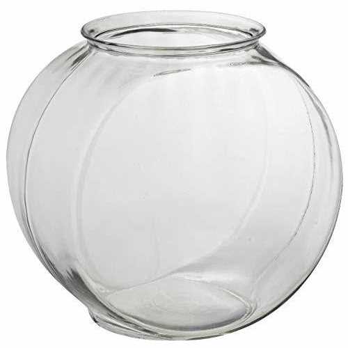 Aqua Culture Anchor Hocking Drum Glass Fishbowl - Nail Gallerys
