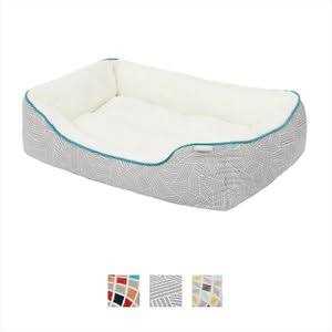 Frisco Sherpa Bolster Cat & Dog Bed - Nail Gallerys