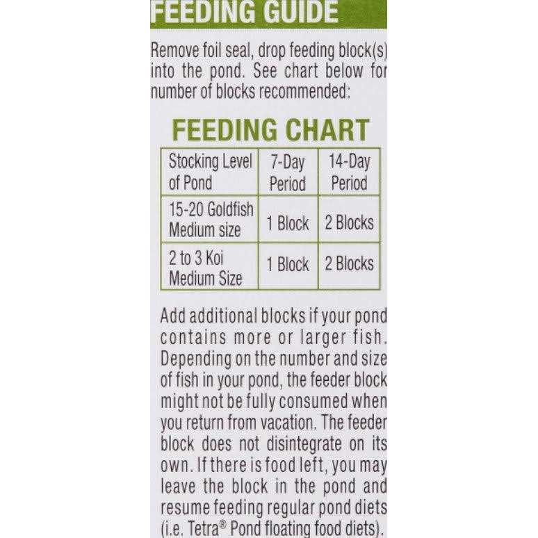 Tetra Pond Vacation Food Slow Release Feeder Block - Nail Gallerys