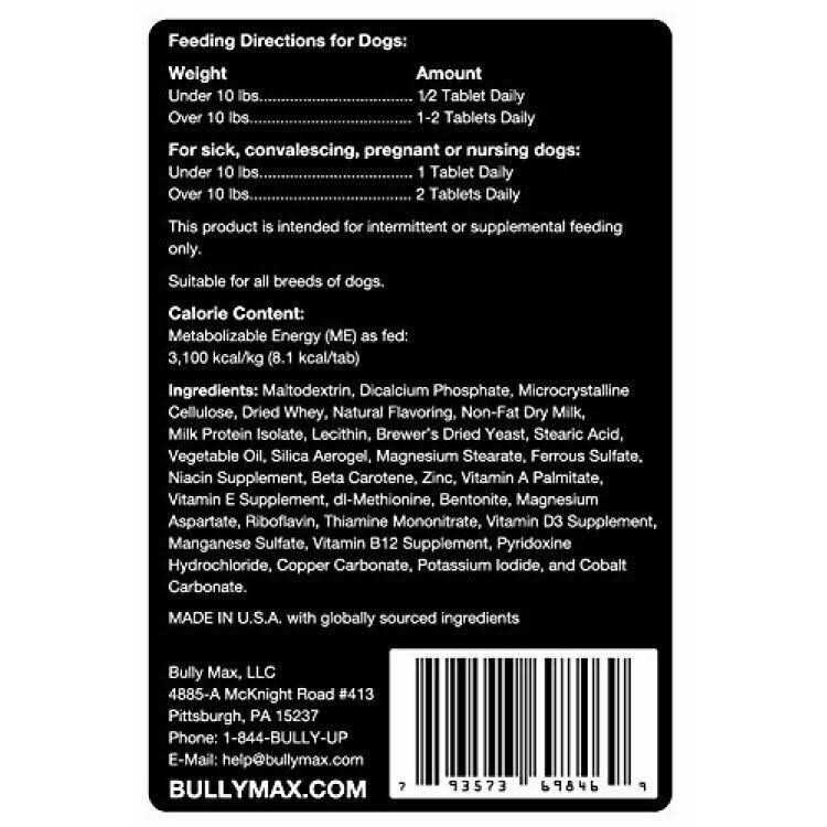 Bully Max The Ultimate Canine Supplement - Nail Gallerys