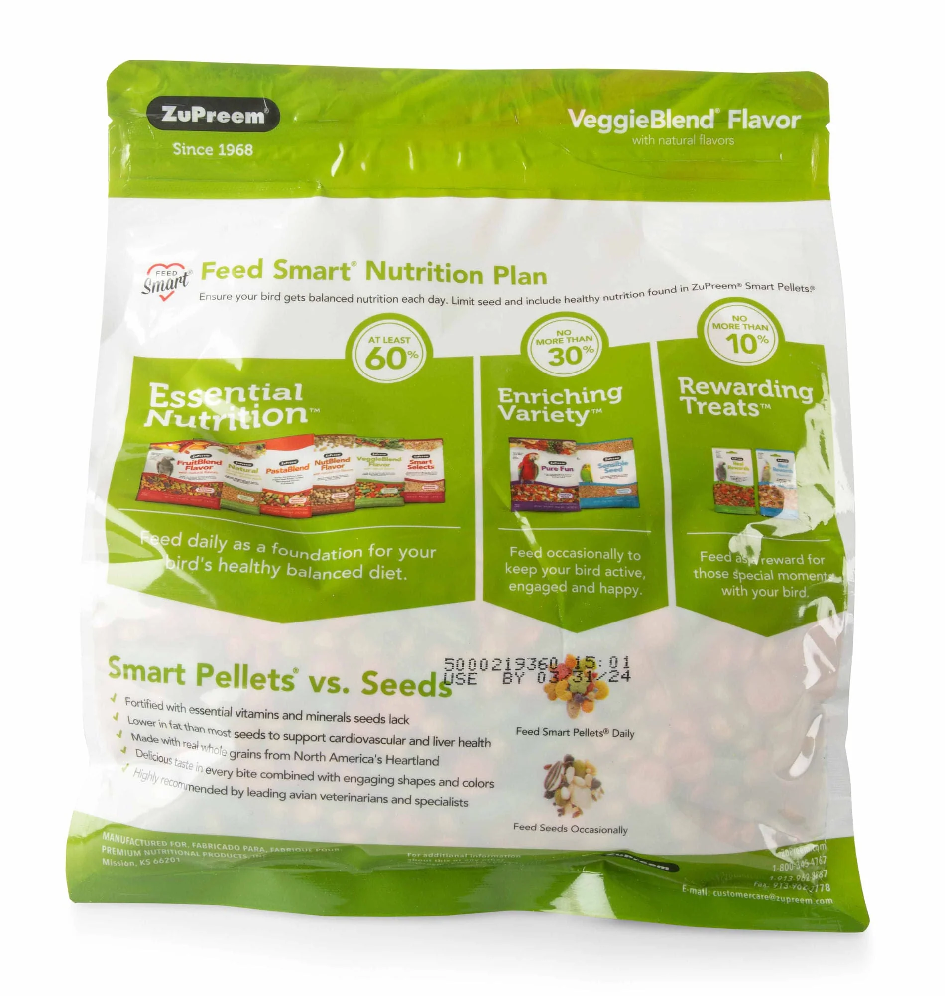 ZuPreem Bird Diet - Nail Gallerys