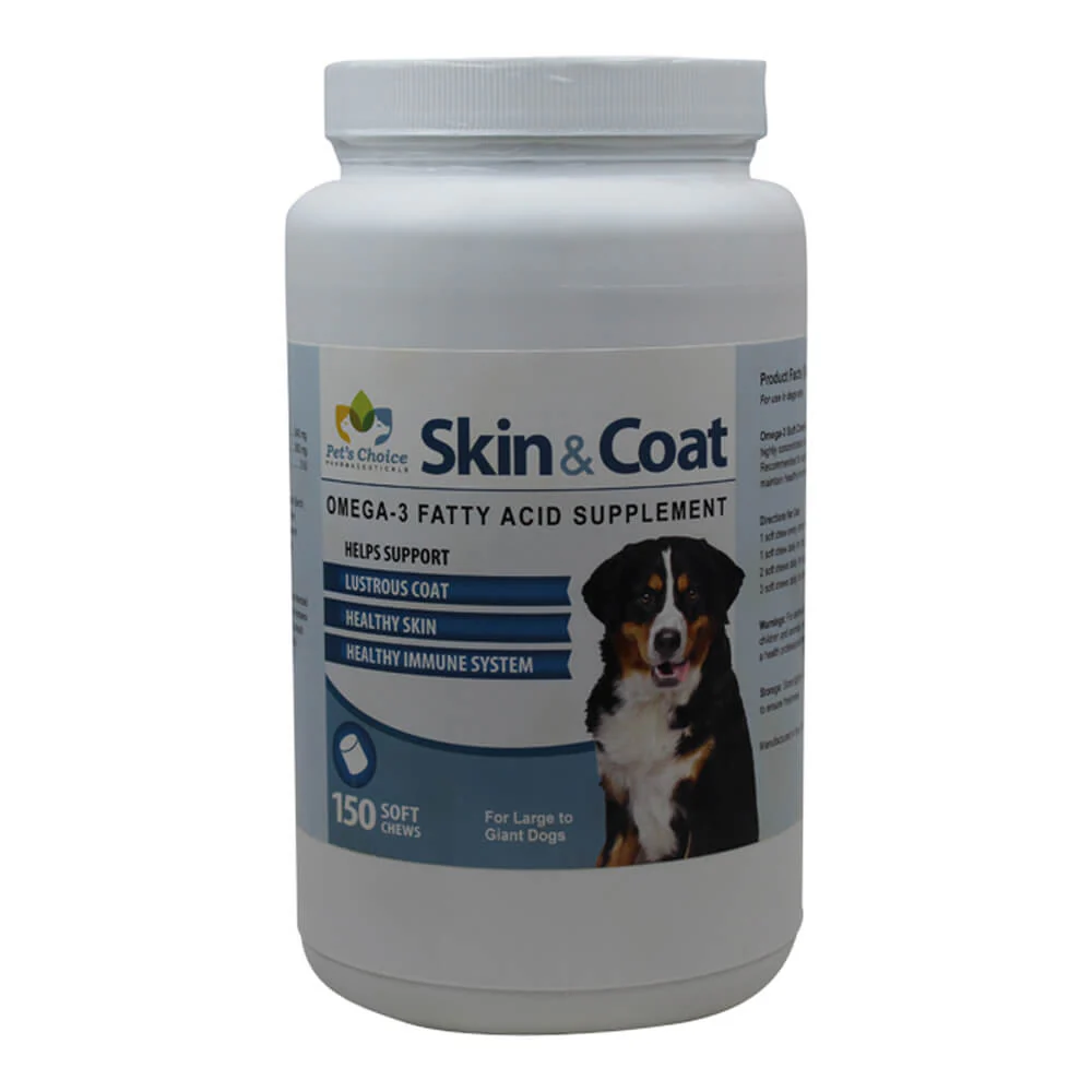 Skin & Coat Omega Soft Chews for Dogs - Nail Gallerys