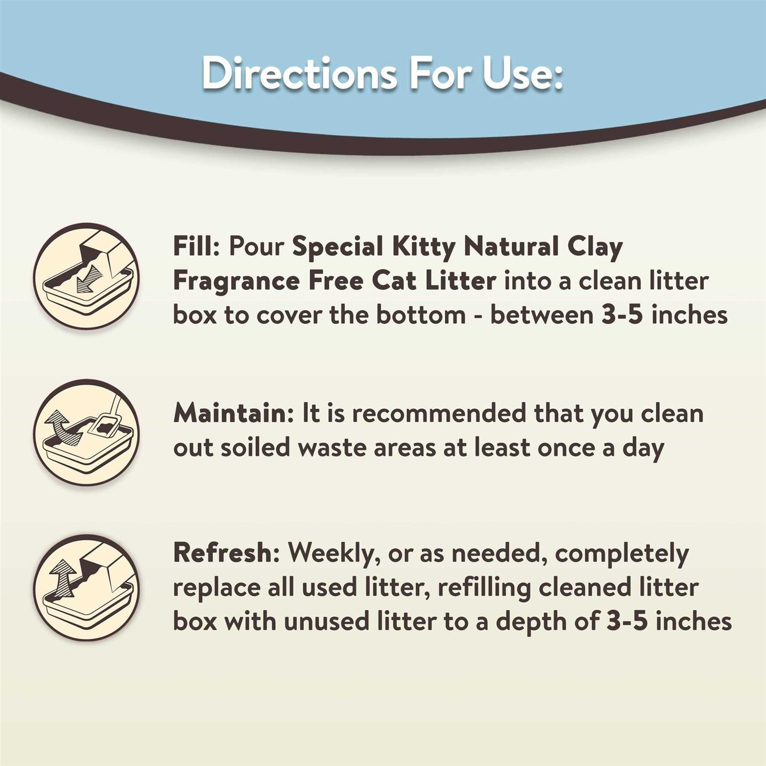 Special Kitty Odor Control Tight Clumping Cat Litter - Nail Gallerys