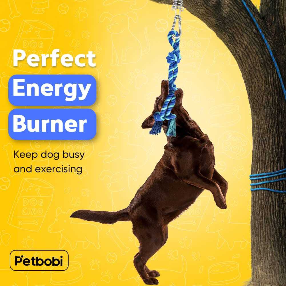 Petbobi Bungee Dog Toy Tree Tug Toy for Pitbull Interactive & Exercise - Nail Gallerys