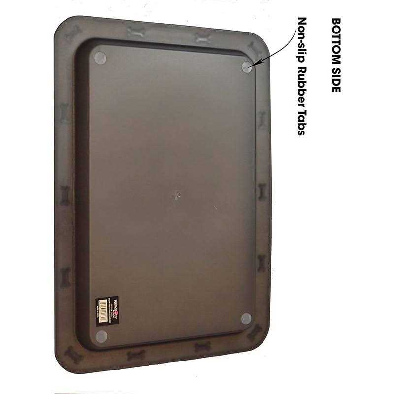 Petrageous Bone n Up for Dinner Tray Black - Nail Gallerys