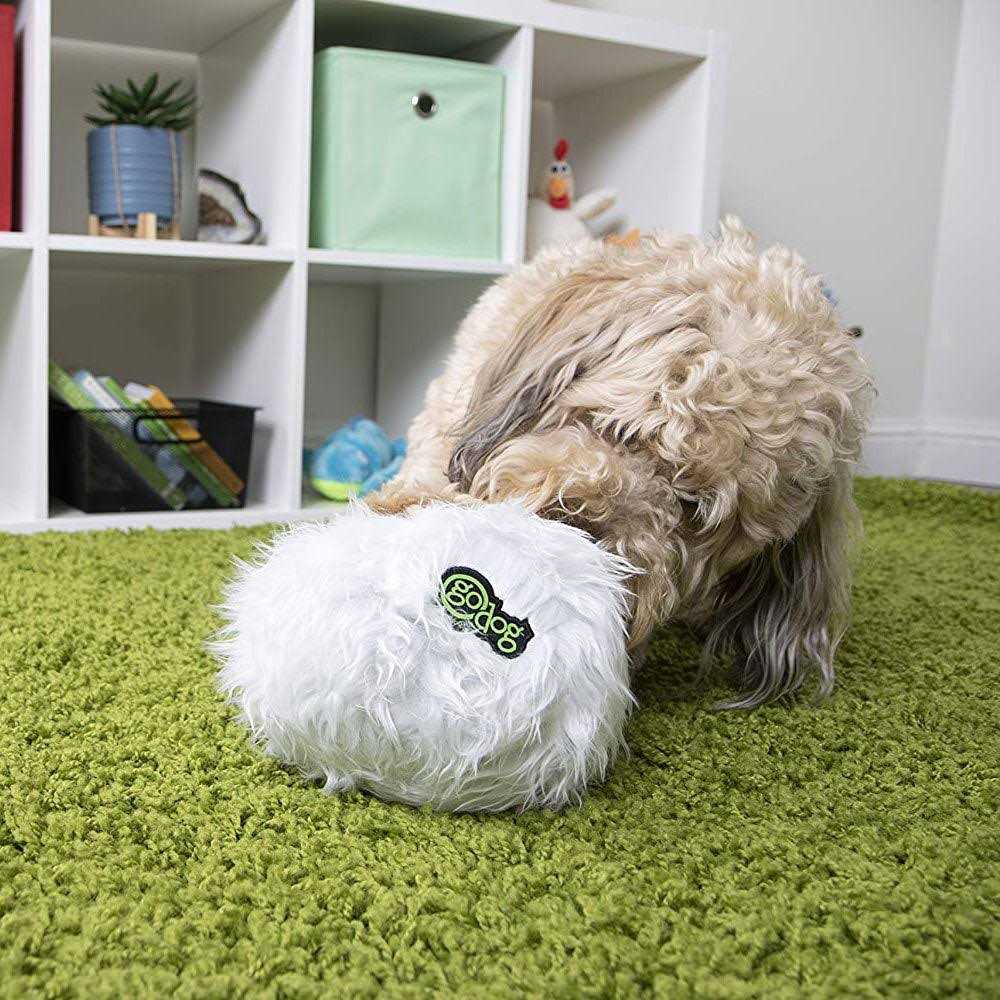 goDog Furballz Chew Guard Dog Toy - Nail Gallerys