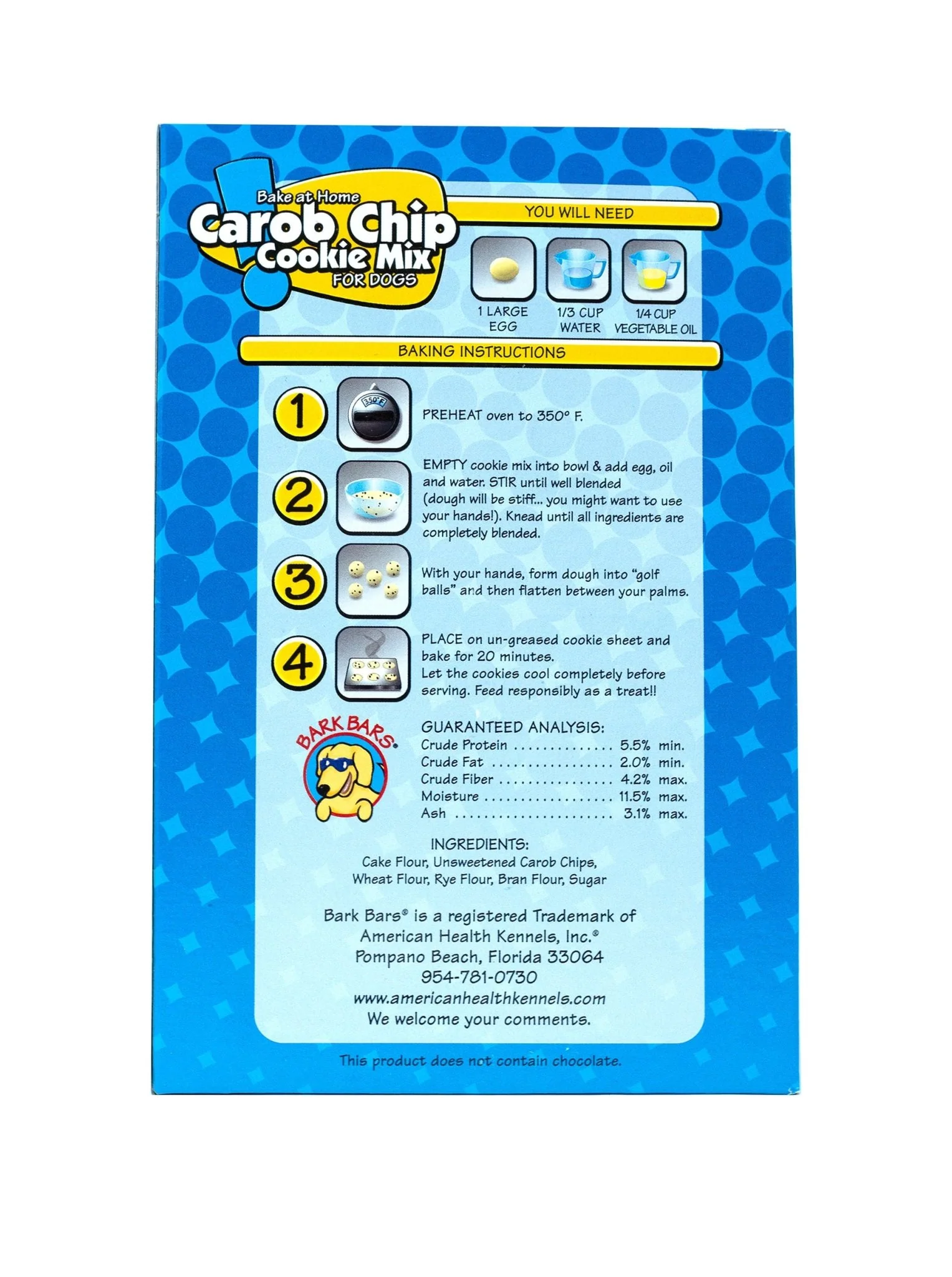 Bake At Home, Carob Chip Cookie Mix - Nail Gallerys