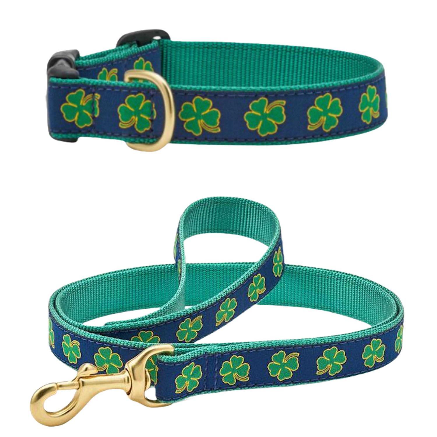 Up Country Dog Collar Shamrock Wide - Nail Gallerys