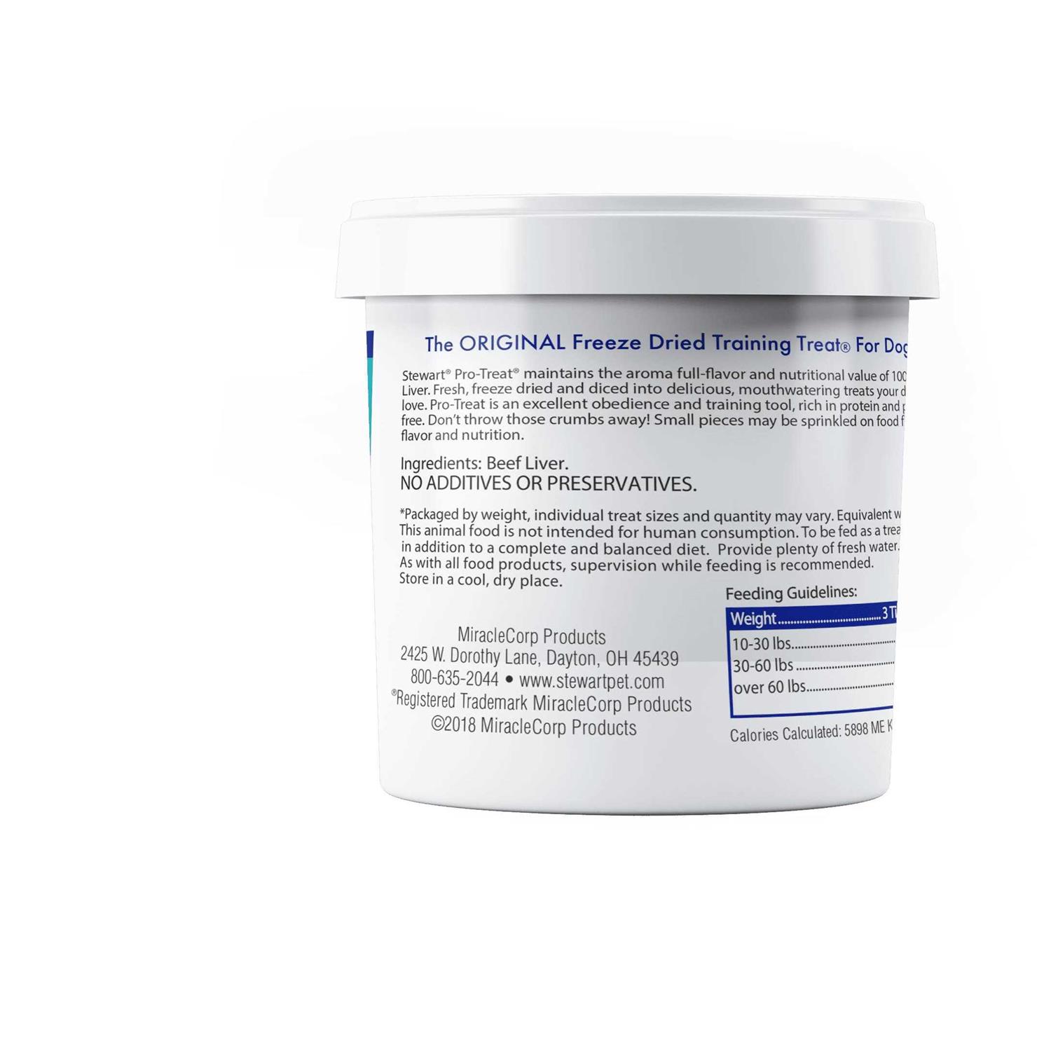 Stewart Pro-Treat Freeze Dried Beef Liver Treats - Nail Gallerys