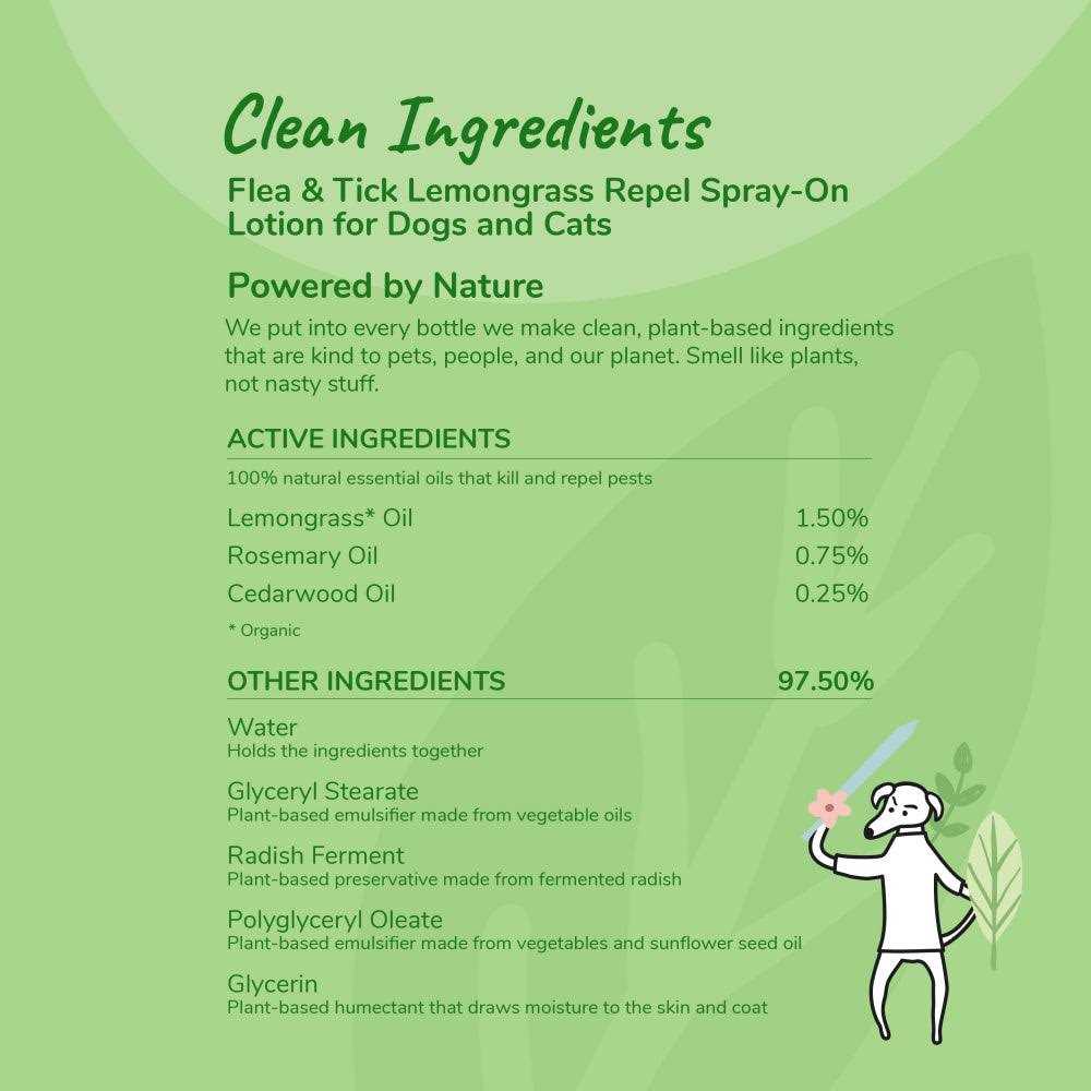 kin+kind Flea & Tick Lemongrass Repel Spray - Nail Gallerys