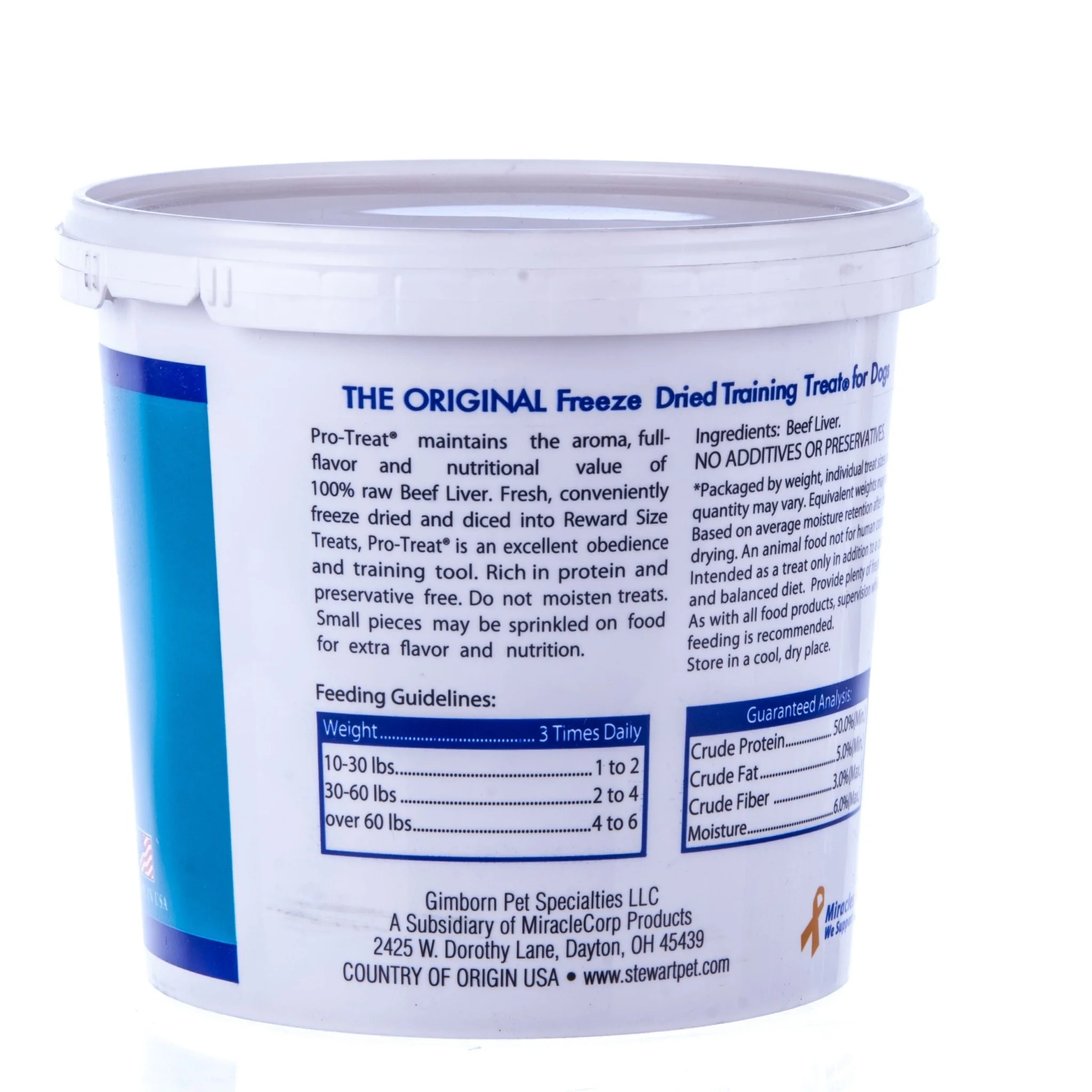 Stewart Pro-Treat Freeze Dried Beef Liver Treats - Nail Gallerys