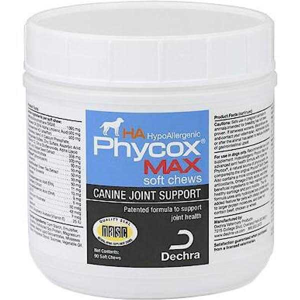 Phycox MAX Joint Supplement Soft Chews for Dogs - Nail Gallerys