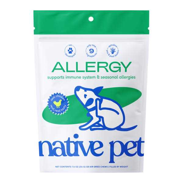 Native Pet Allergy Chews for Dogs - Nail Gallerys