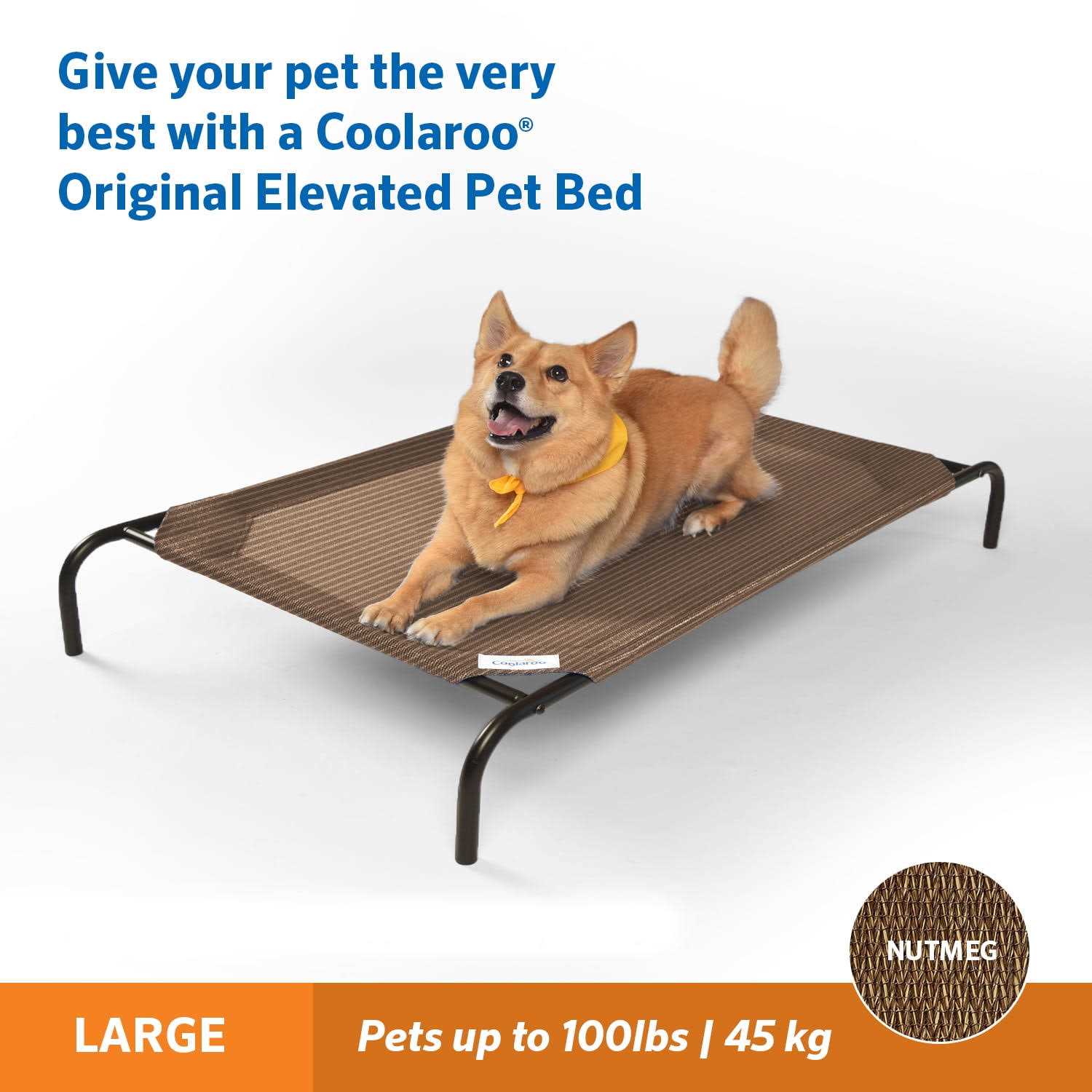 Coolaroo The Original Elevated Pet Bed - Nail Gallerys