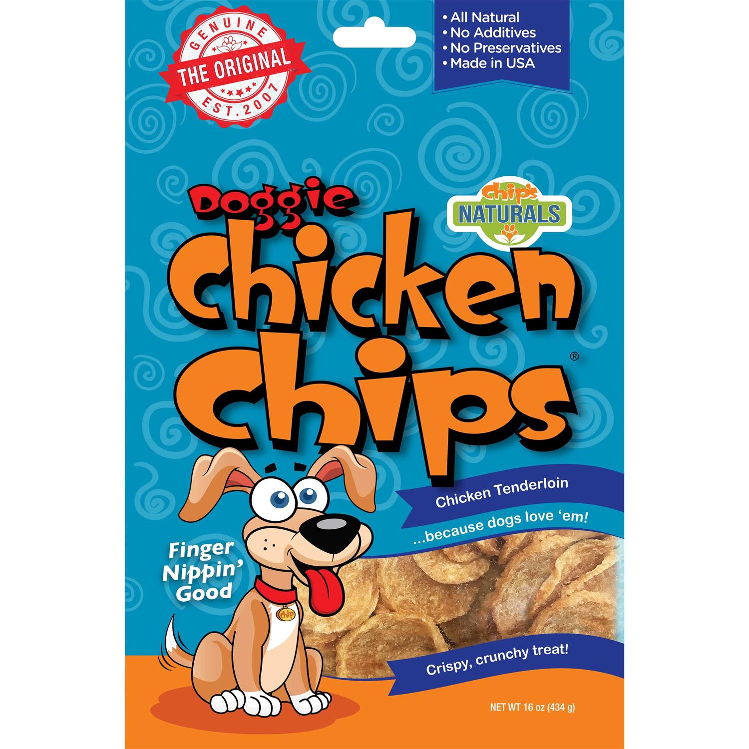 Doggie Chicken Chips Dog Treats - Nail Gallerys