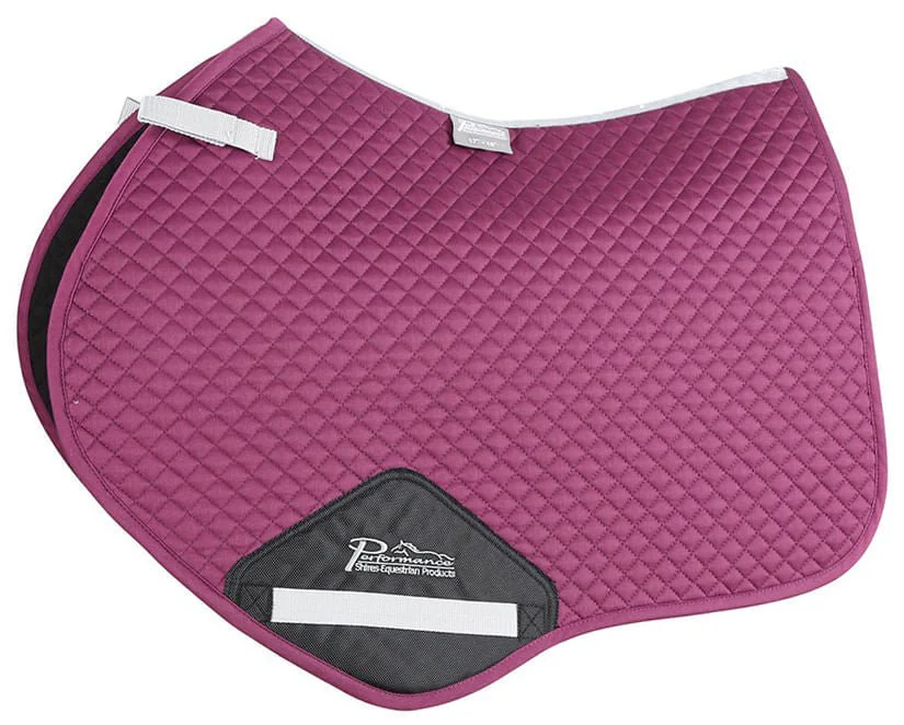 Shires Performance Suede Jumping Saddle Pad - Nail Gallerys